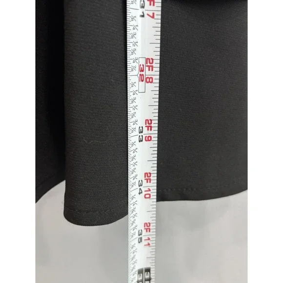 Clover & Sloane Black Fit & Flare Mini Dress Spaghetti Strap Women's Small NWT - Picture 12 of 12